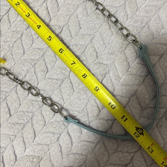 Blue Denim Patchwork Shoulder Bag - Picture 10 of 10